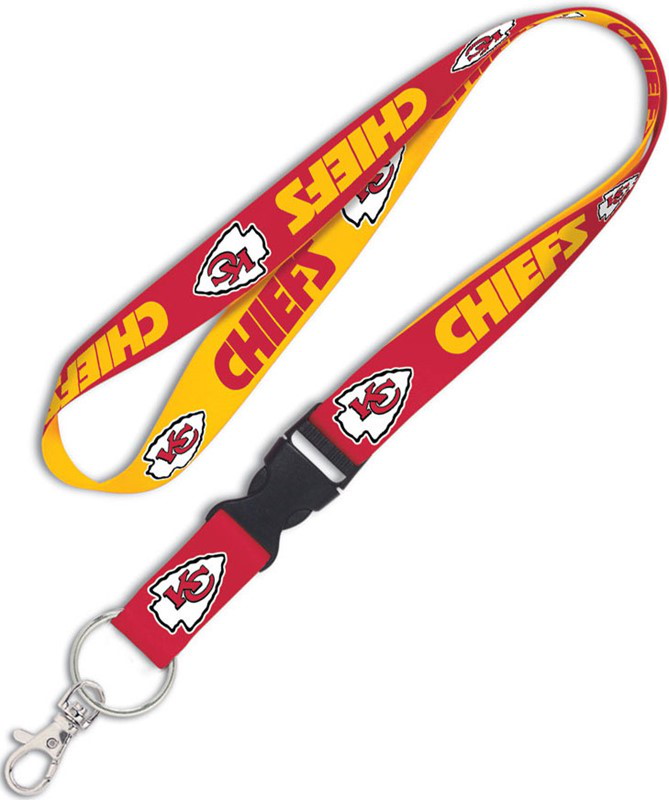 Kansas City Chiefs Lanyard w/detachable Buckle 