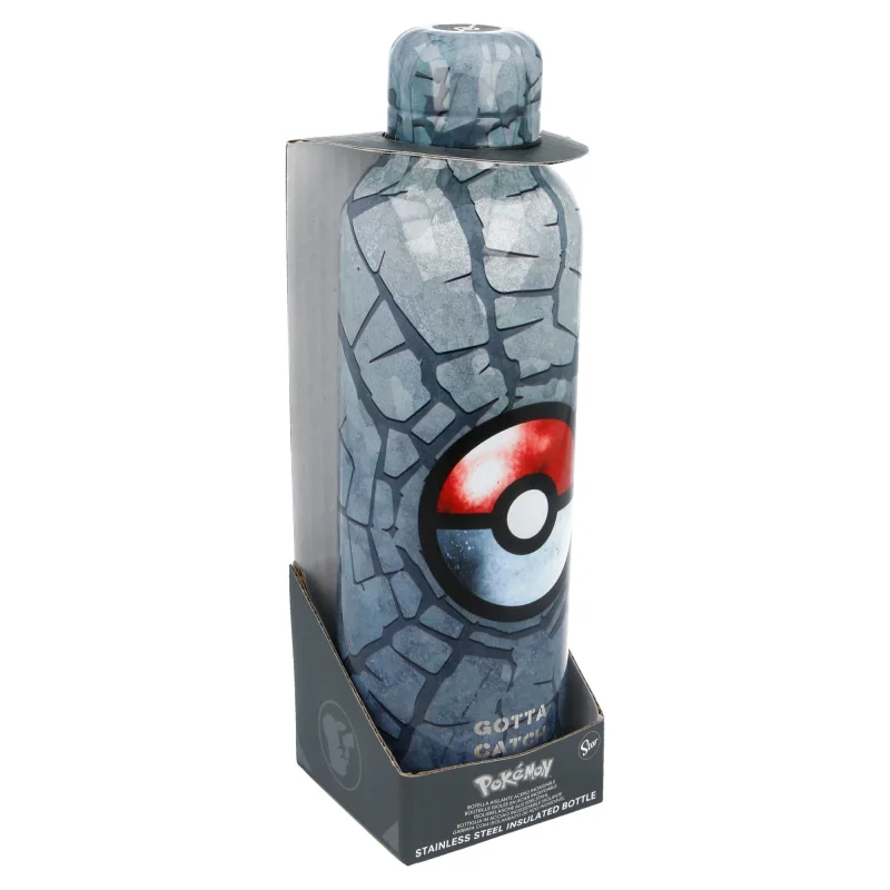 Pokemon - Isolierte Thermo-Edelstahlflasche, 515 ml