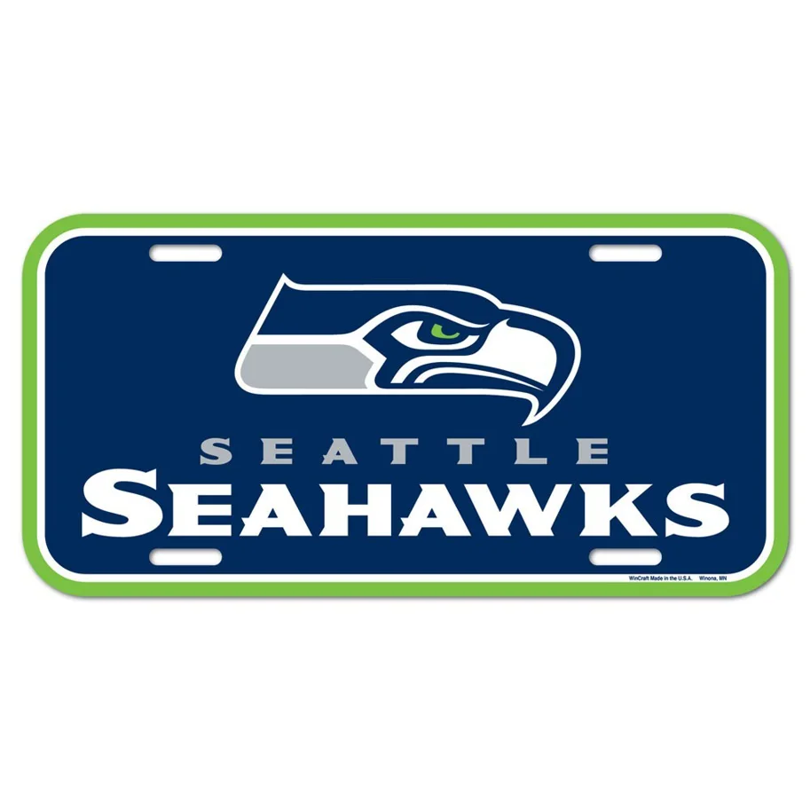 Seattle Seahawks Nummernschild 30x15cm