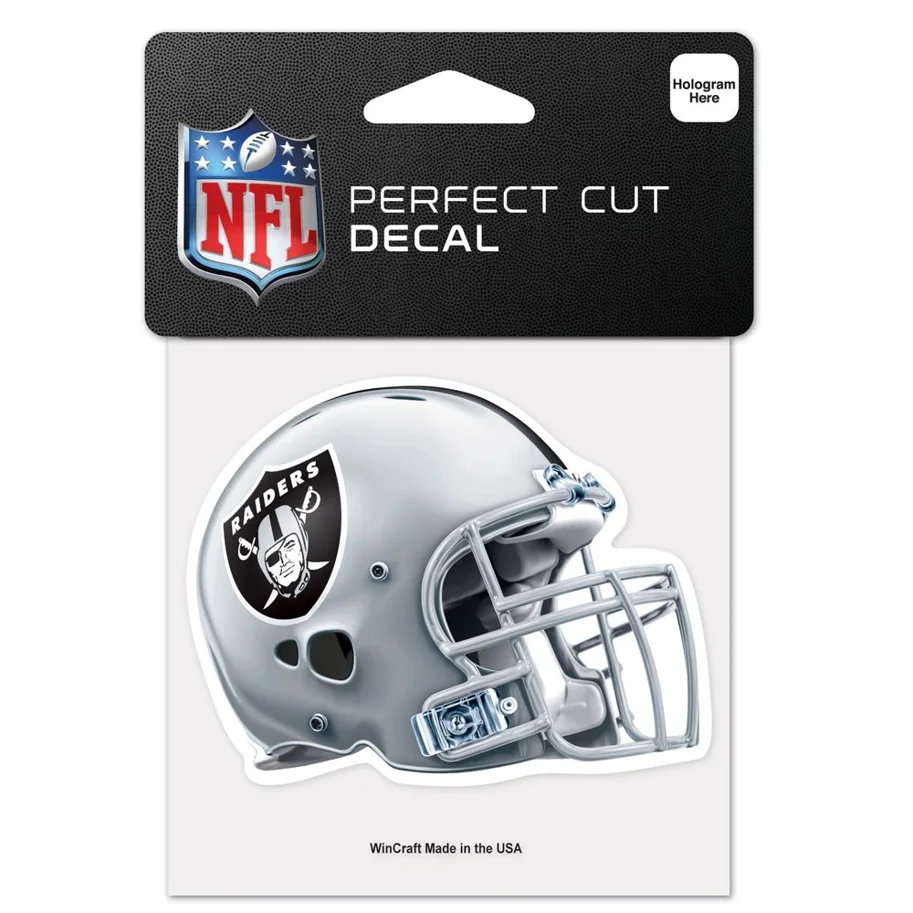 Las Vegas Raiders Aufkleber Helm 