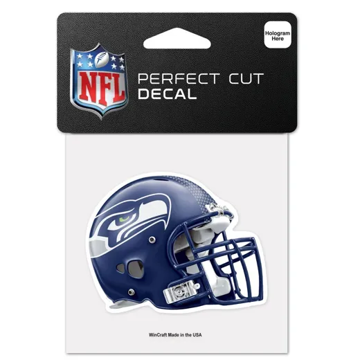 Seattle Seahawks Aufkleber Helm