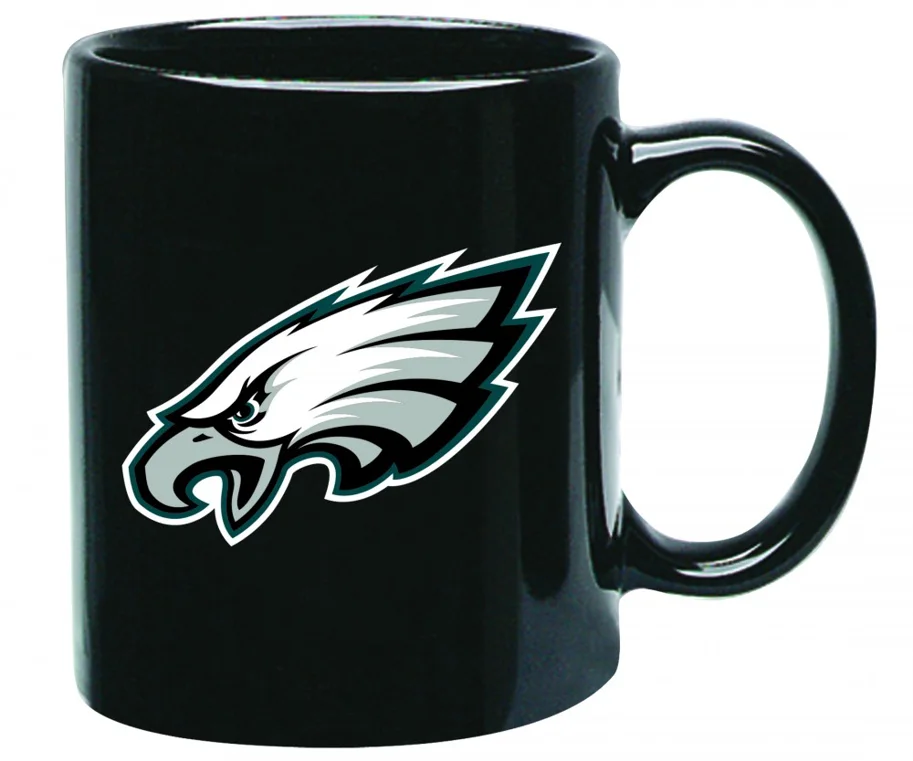 Philadelphia Eagles Black Glossy Mug 