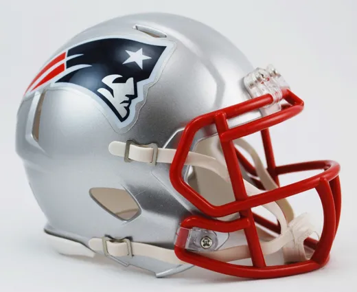 New England Patriots Mini Helm SPEED