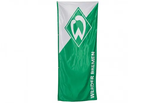 SV Werder Bremen Hissfahne grün-weiß 120x300cm