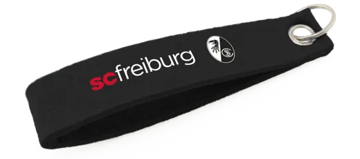 SC Freiburg Schlüsselanhänger 'Filz'