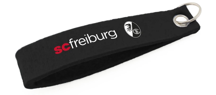 SC Freiburg Schlüsselanhänger "Filz" 