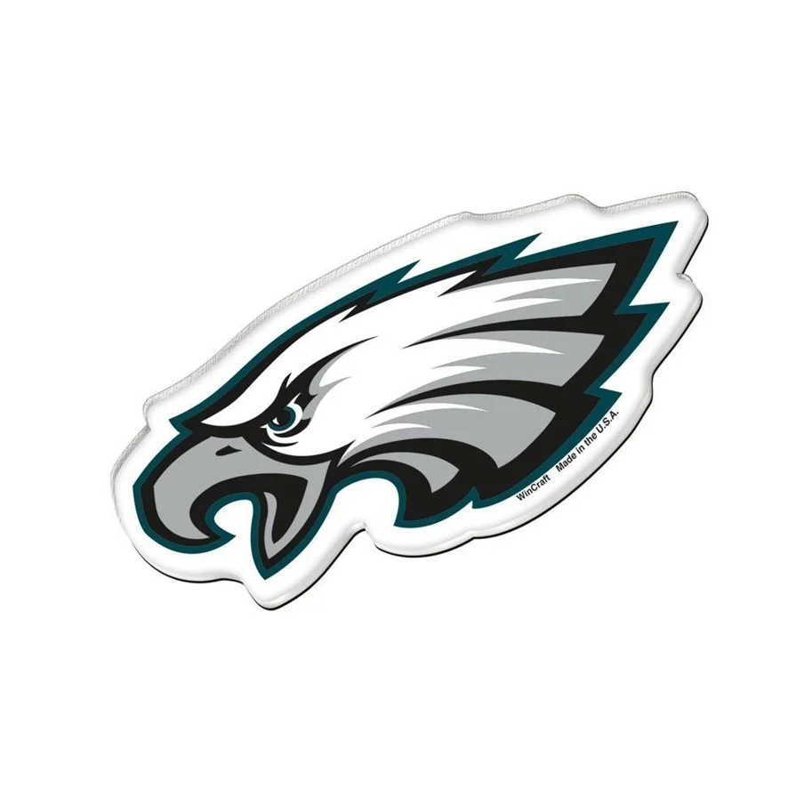 Philadelphia Eagles Premium Acryl Magnet Logo 9x5c 