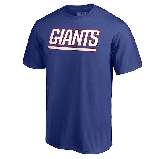 New York Giants Wordmark T-Shirt L