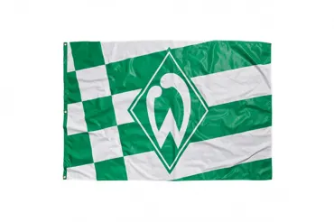 SV Werder Bremen Hissfahne  kl. Raute 180x120cm