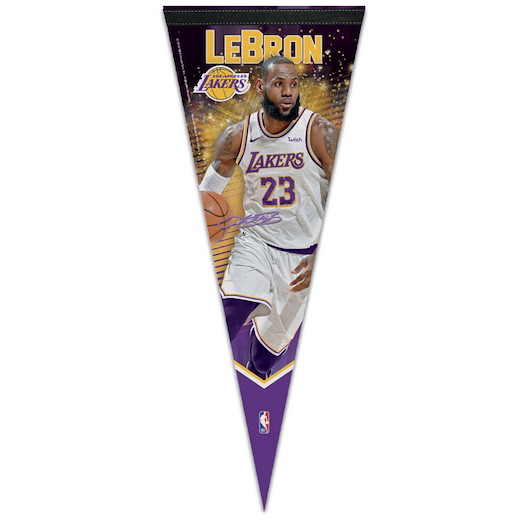 LeBron James NBA Wimpel 