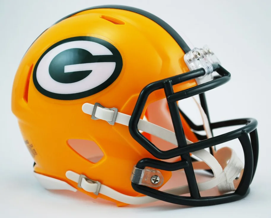 Green Bay Packers Mini Helm SPEED 13x12x16cm