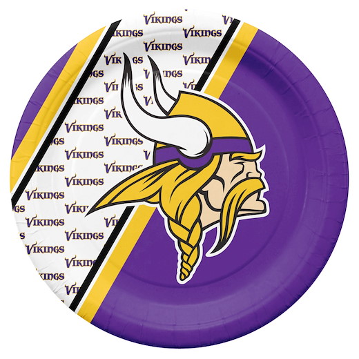 Minnesota Vikings Pappteller Set (20 Stk.) 