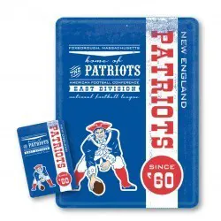 New England Patriots Blechschild & Magnet