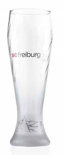 SC Freiburg Weizenglas "Rothaus x SCF" 