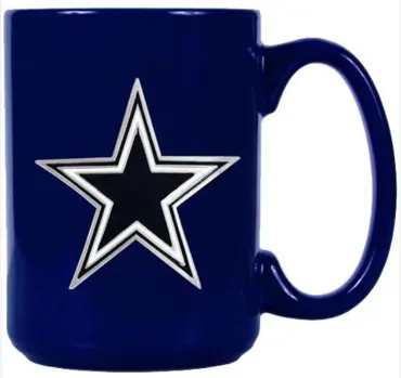 Dallas Cowboys Tasse Metall Team Logo 400ml