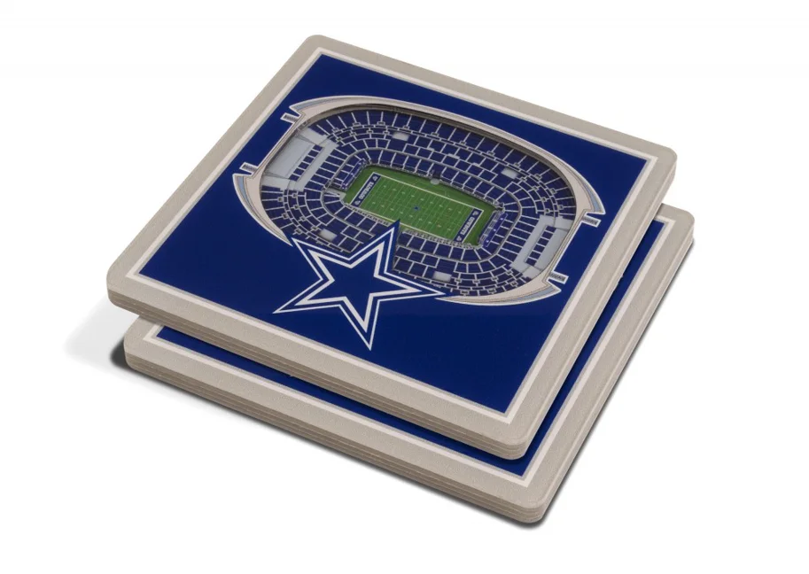 Dallas Cowboys 3D StadiumView Untersetzer 2er Set 