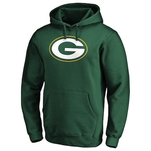 Green Bay Packers Essentials Graphic Hoodie 2XL