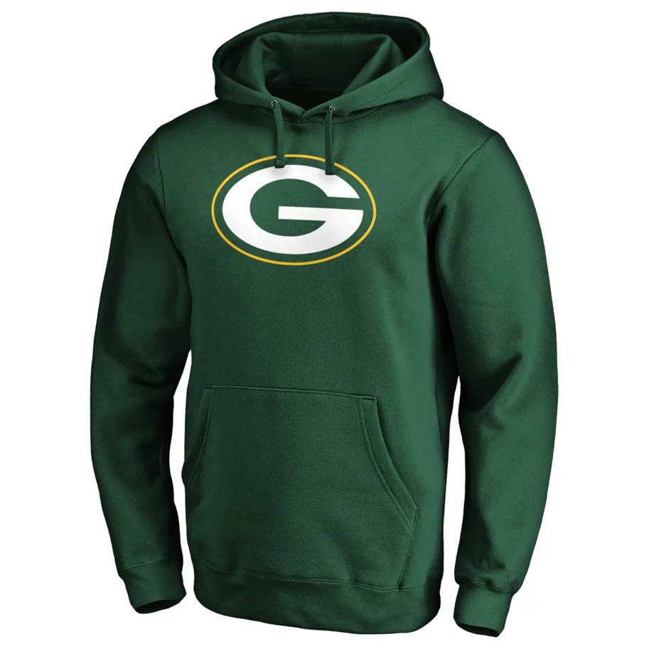 Green Bay Packers Essentials Graphic Hoodie 2XL