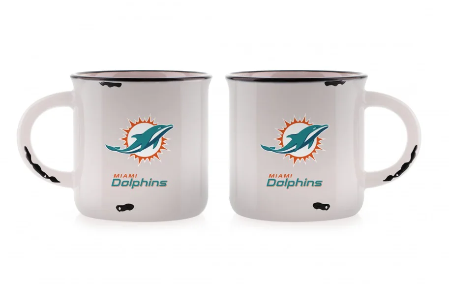 Miami Dolphins Tasse Vintage 400ml 400ml