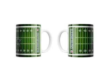 Dallas Cowboys Jumbo-Tasse „Field“ 450ml 450ml