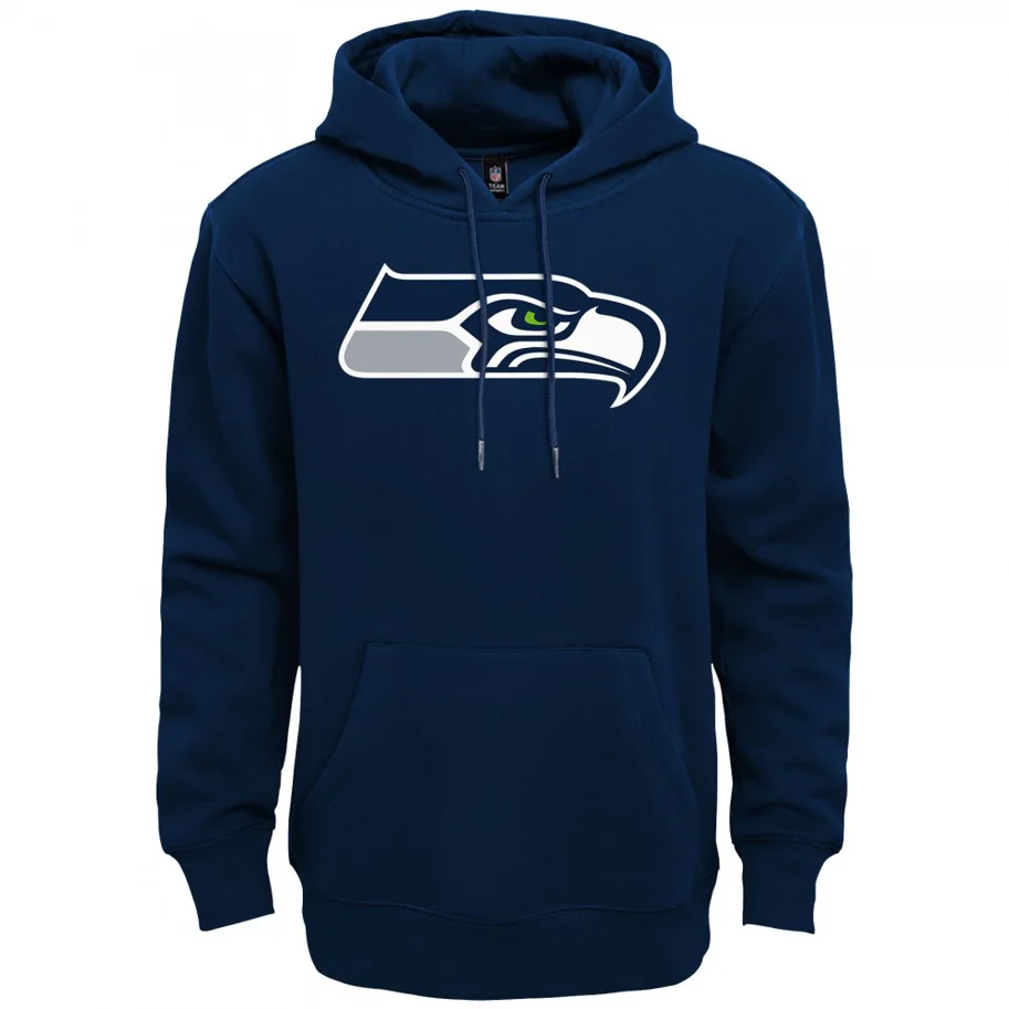 Seattle Seahawks Hoodie navy L