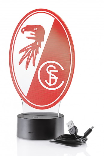 SC Freiburg LED-Licht "Wappen" 