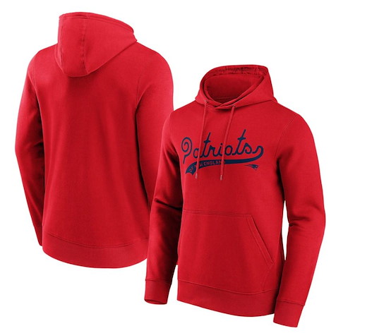 New England Patriots Retro Graphic Hoodie 3XL