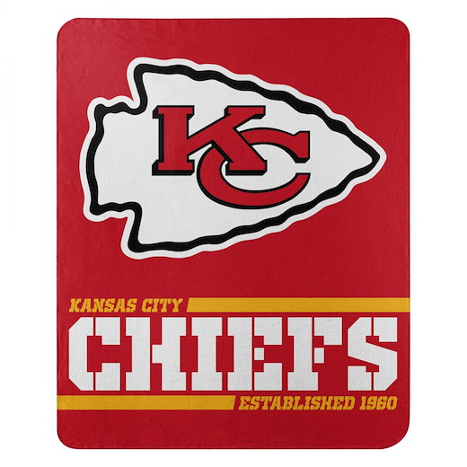 Kansas City Chiefs Fleece Decke Split Wide 150x115cm