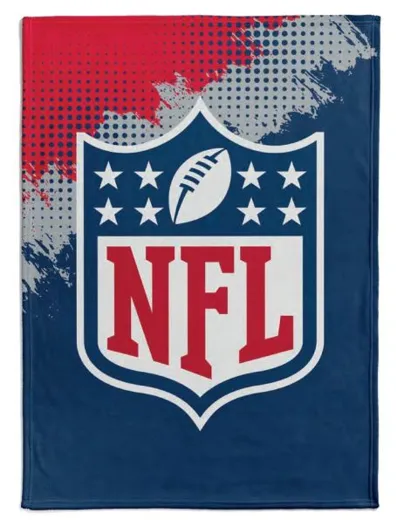 NFL Shield Flannel Decke /Throw CORNER 150x200cm