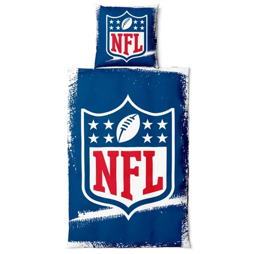 NFL Shield Bettwäsche-Set "RAW" 135x200 + 80x80cm