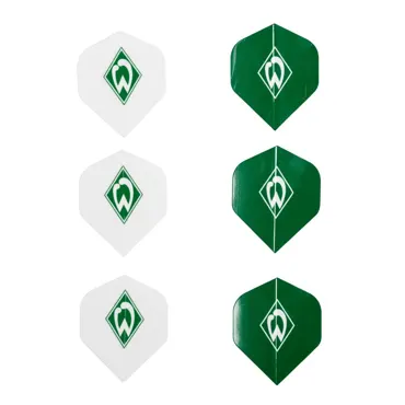 SV Werder Bremen Dart-Flights Raute 6er-Set