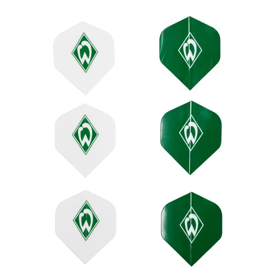 Werder Bremen Dart-Flights Raute 6er-Set 