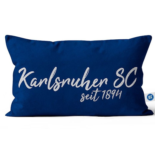 Karlsruher SC Kissen Nicki Kordel KSC seit 1894 