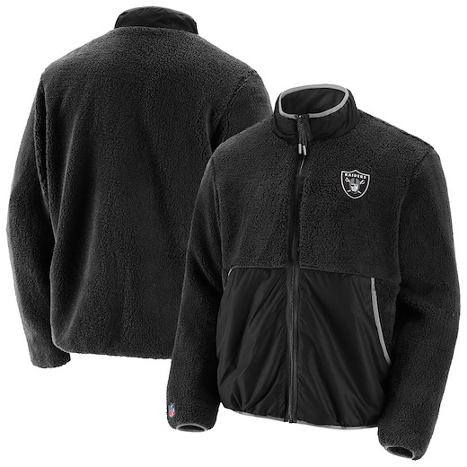 Las Vegas Raiders Sherpa Fleece M