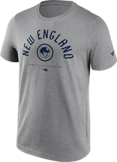 New England Patriots College Stamp T-Shirt M