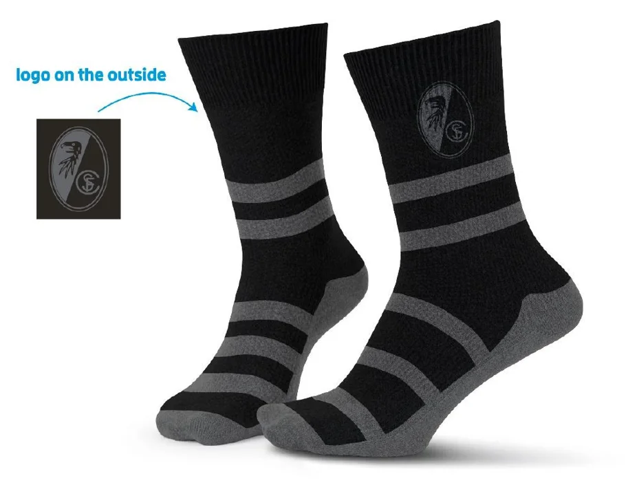 SC Freiburg Business-Socken 2er-Pack Gr. 43-46 43-46