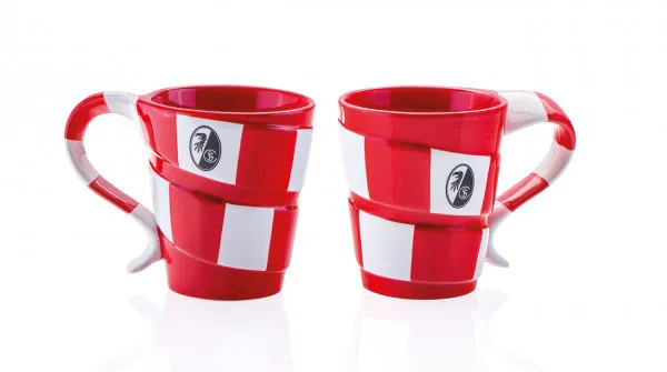 SC Freiburg Tasse "Schal" 