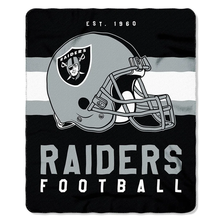 Las Vegas Raiders Fleece Decke Helm 127x150cm