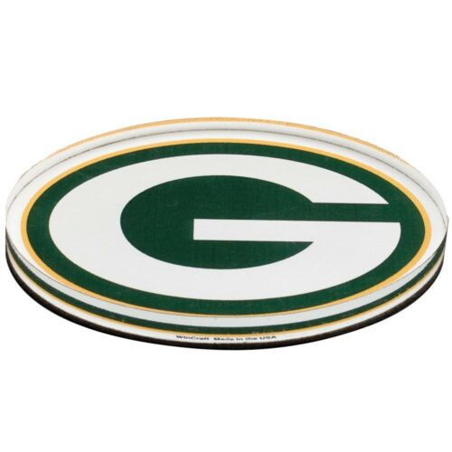 Green Bay Packers Premium Acryl Magnet Logo 9x5cm 