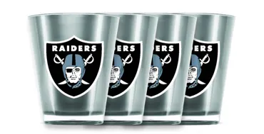 Las Vegas Raiders 4 Shot-Gläser