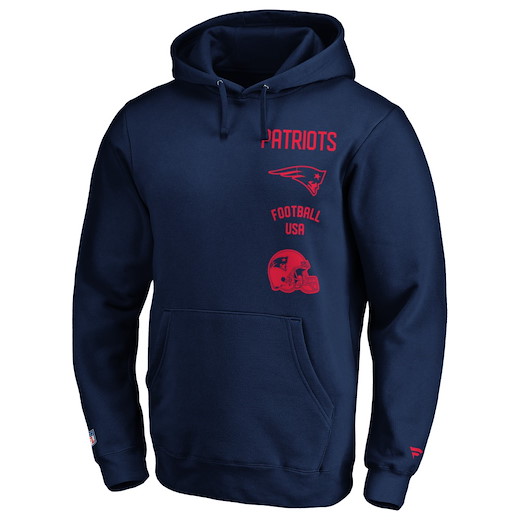 New England Patriots Property Of Graphic Hoodie 2XL