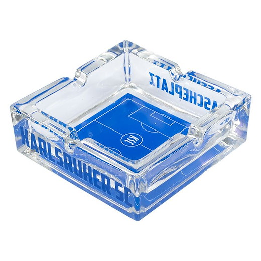 Karlsruher SC Aschenbecher Glas 