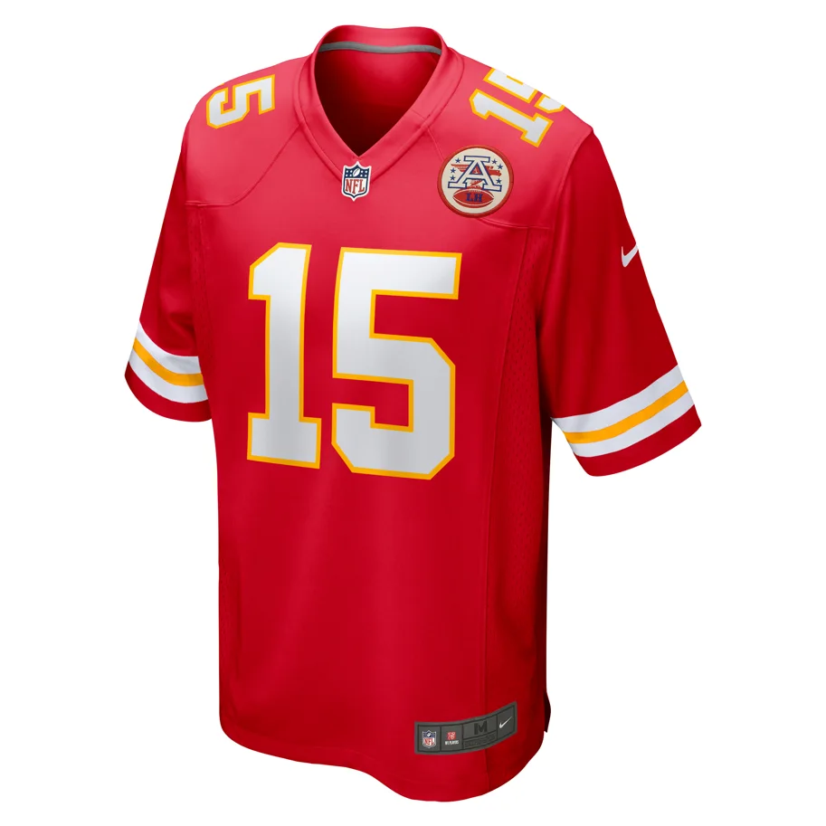 Kansas City Chiefs Nike Home Jersey Mahomes 15 S