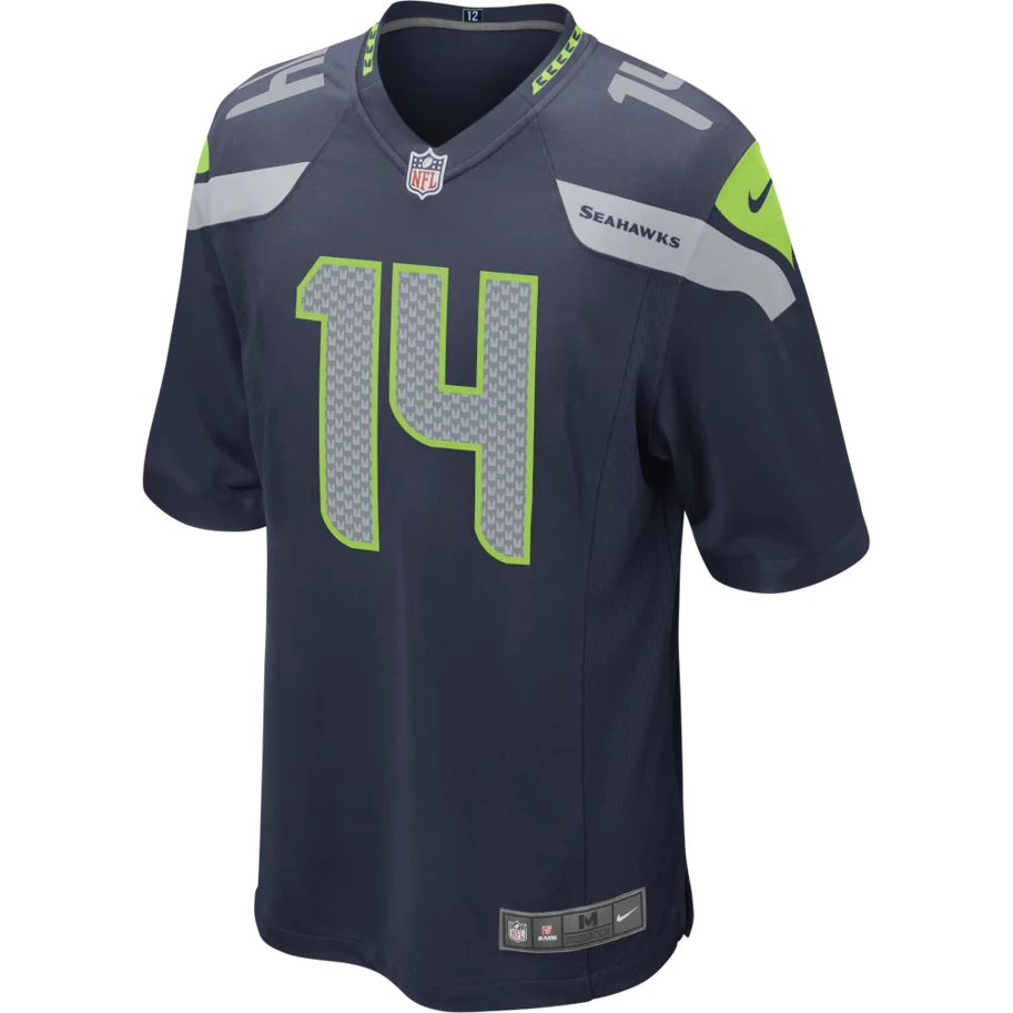 Seattle Seahawks Nike Game Jersey Metcalf 14 2XL