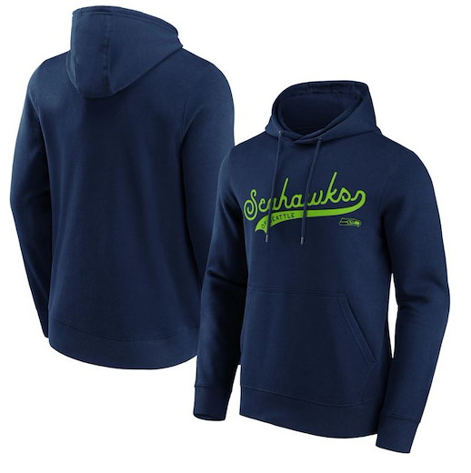 Seattle Seahawks Retro Graphic Hoodie XL