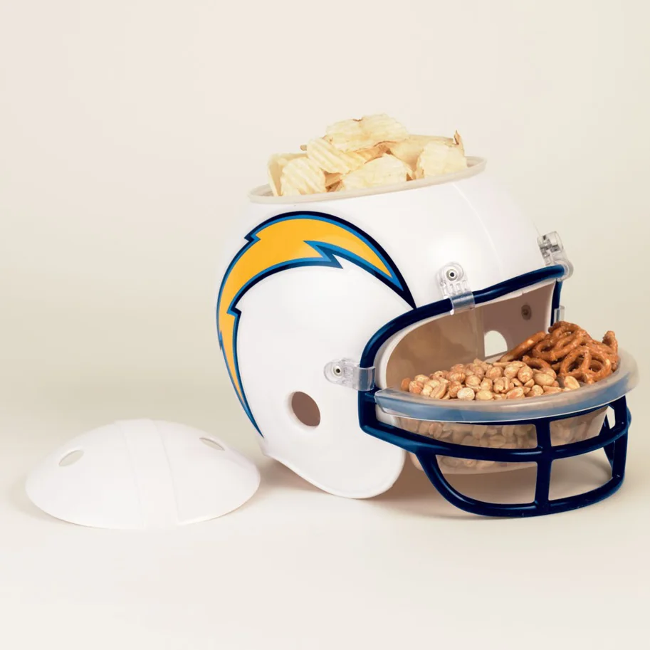 Los Angeles Chargers Snack Helmet 30x23x25cm