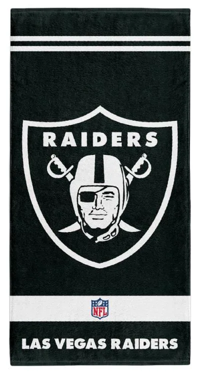 Las Vegas Raiders Duschtuch / Shower Towel CLASSIC 