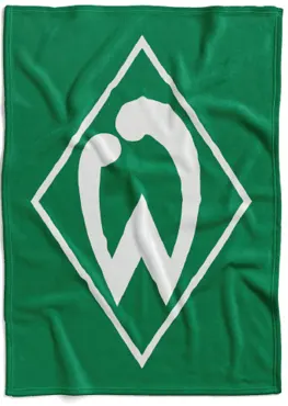 SV Werder Bremen Fleecedecke Raute 150x200cm