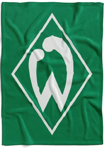 SV Werder Bremen Fleecedecke Raute 150x200cm