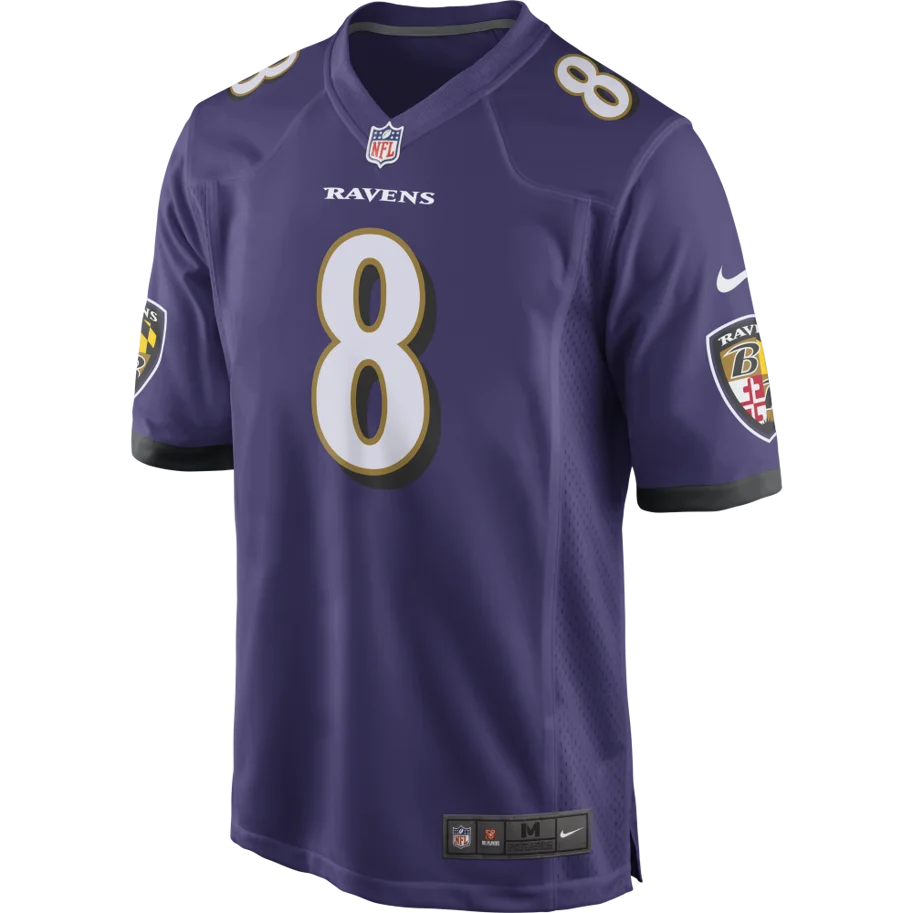 Baltimore Ravens Nike Home Jersey Jackson 8 M